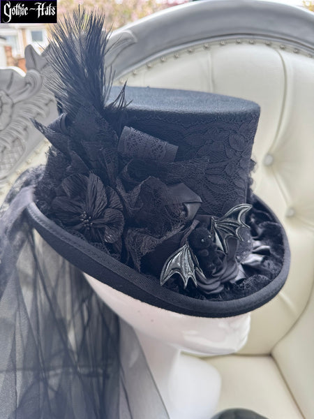 Bat Cat Top Hat 54cm
