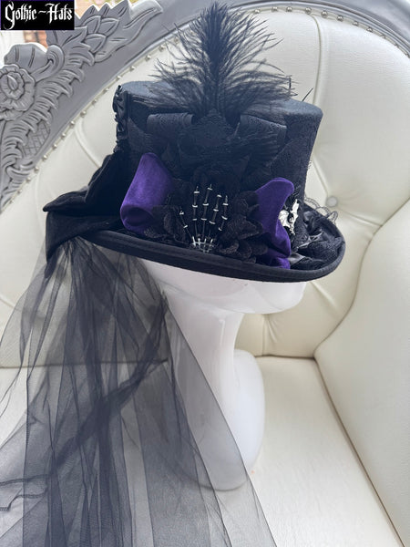 Skeleton Hand Top Hat 55cm