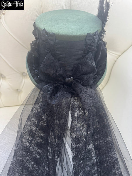 Green Frankenstein Top Hat 56cm