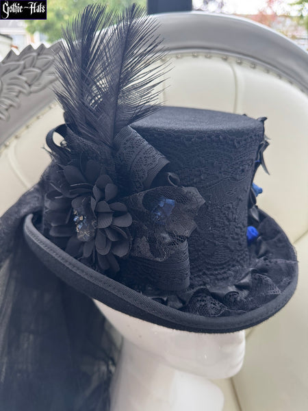 Bat Cameo Top Hat 54cm