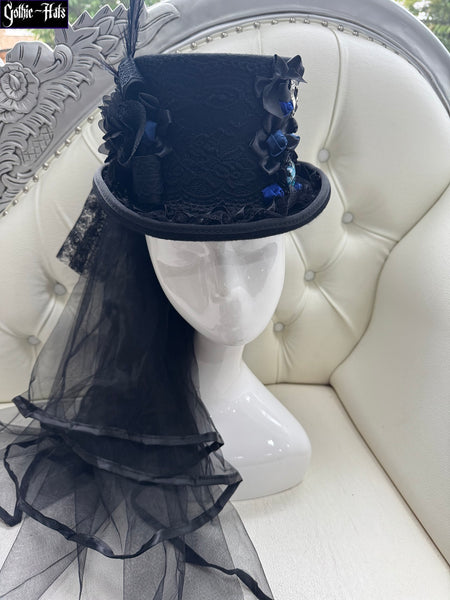 Bat Cameo Top Hat 54cm
