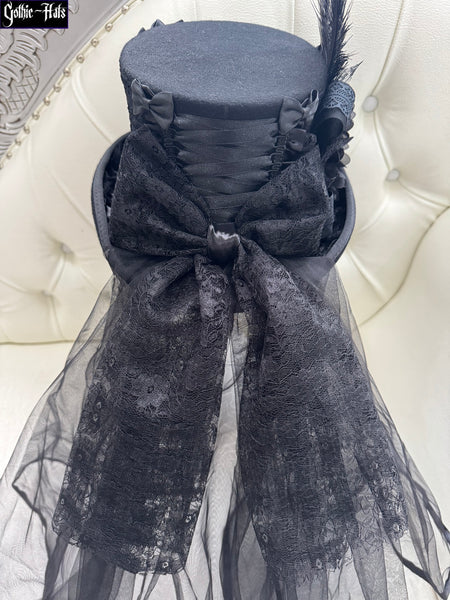 Bat Cameo Top Hat 54cm