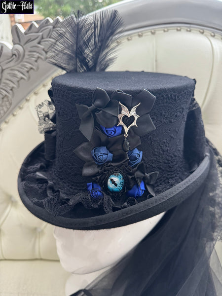 Bat Cameo Top Hat 54cm