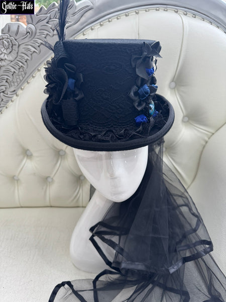 Bat Cameo Top Hat 54cm