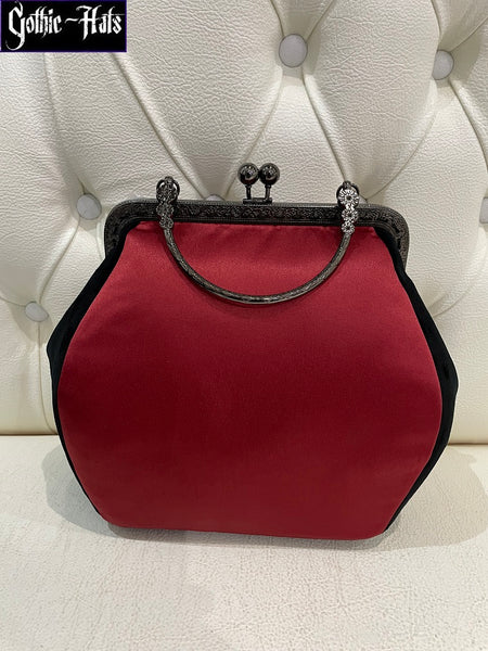 Red Satin Bag M~