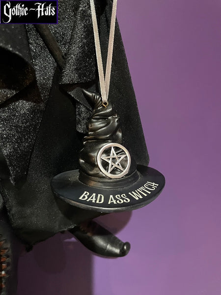 Bad Ass Witch Hanging Ornament